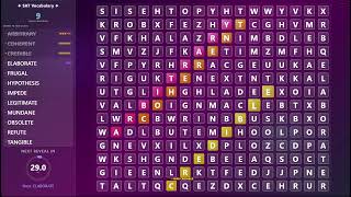 SAT Word Search 🧠 Can You Find All the Hidden Words Fast?