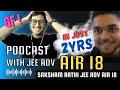 Jee adv air 18 in just 2yrs  what really makes a topper aditya speaks iitd honest iitbombay