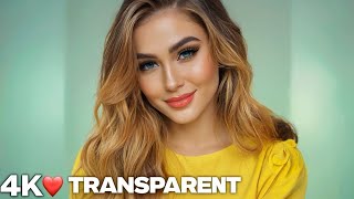 4K Micro Bikini See Throughtransparent Lingerie Fashion Trend 4K Shein Try -On Haul