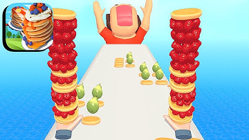 Pancake Run ​- All Levels Gameplay Android,ios (Levels 434-439)