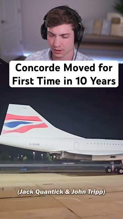 Concorde Moved for First Time in 10 Years