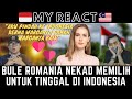 TERHARU! KERNA WARGA INDONESIA LAH PENYEBAB  BULE CANTIK INI PINDAH KE INDONESIA!