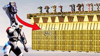Jenga Wall in Halo 3, but it's 2026