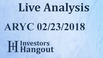 ARYC Stock Arrayit Corp. Live Analysis 02-23-2018