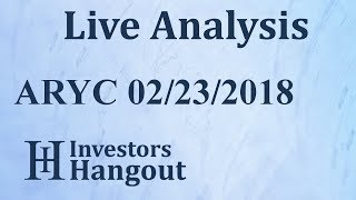 ARYC Stock Arrayit Corp. Live Analysis 02-23-2018