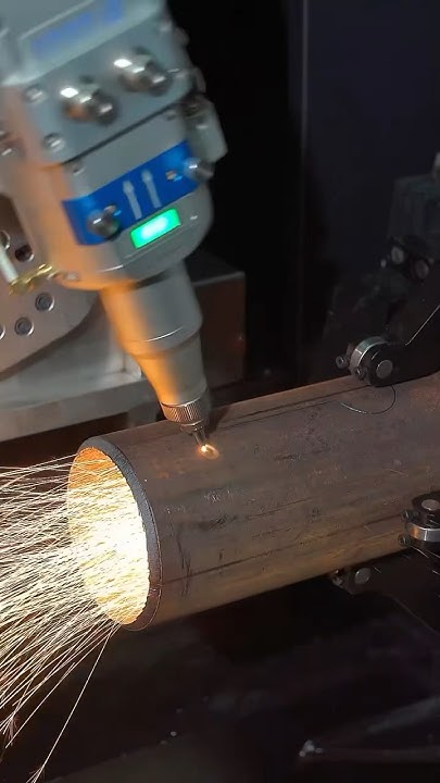 Longxin laser welding and cutting robot - YouTube