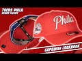 Philadelphia 76ers Side Patch 9Forty Flexfit Cap | Sixers Phila Script 940 Flexfit Hat #Shorts