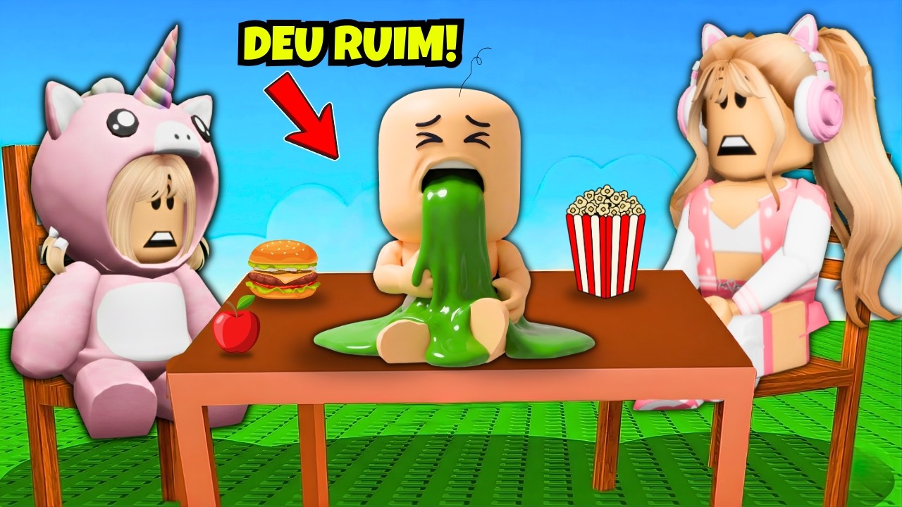 NÃO ALIMENTE DEMAIS ESSE BEBÊ no ROBLOX!