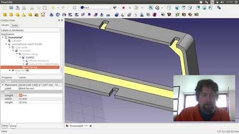 3D printing a tripod holder for your smartphone using FreeCAD
