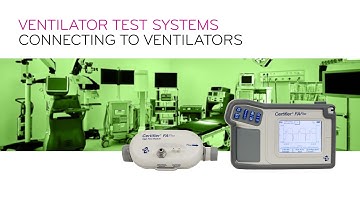 Connect a TSI Model 4080 Certifier Flow Analyzer to a Ventilator