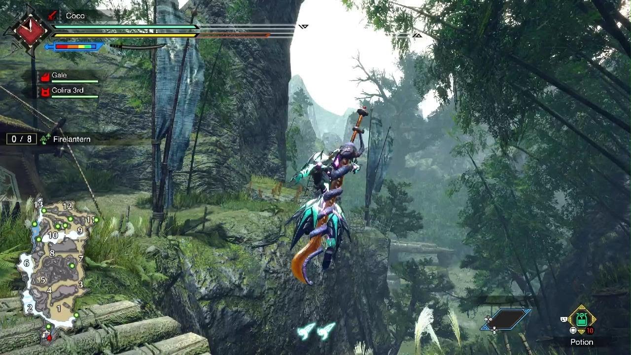 MHR Firelantern speedrun 28"88