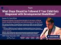 What Steps Should be Followed if Your Child Gets Diagnosed with Developmental Disabilities | TeamCRC