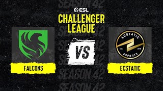 Falcons vs. ECSTATIC - Map 3 [Dust2] - ESL Challenger League S42 Europe