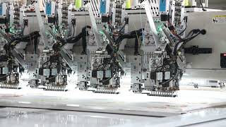 YUEMEI DOUBLE BEAD AND DOUBLE SEQUIN EMBROIDERY MACHINE