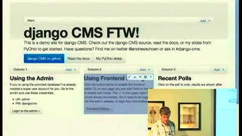 django-cms: Friends don