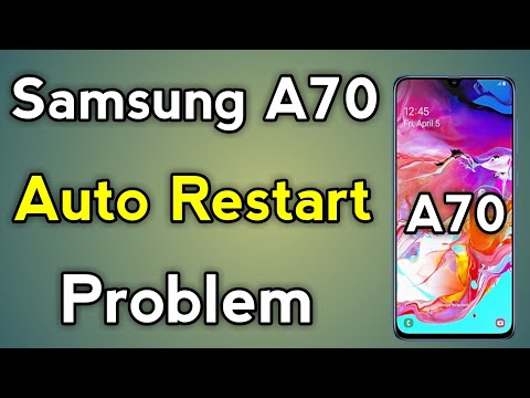 Samsung A70 Auto Restart Problem
