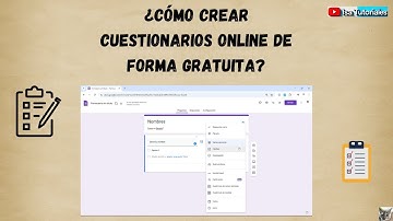 Cómo HACER CUESTIONARIOS con Google Forms