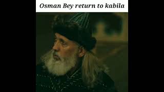 Osman Bey return to kabila | Osman Bey entry in kabila |Osman Bey attitude |#shorts #youtubeshorts