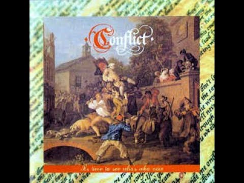 Conflict ‎– It's Time To See Who's Who Now LP (1994) [VINYL RIP