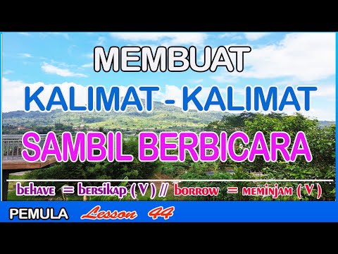 BERPIKIR DAN MEMBUAT KALIMAT CEPAT SEHINGGA SPEAKING LANCAR