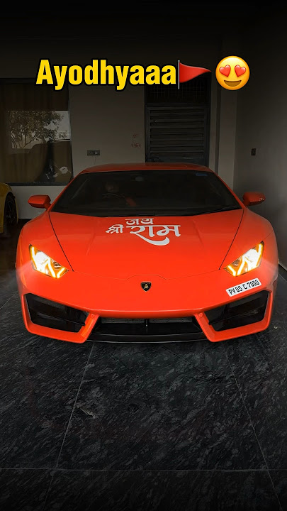 Jai Shree Ram | Ayodhyaaa Chalo | jai shree ram song | the mridul cars | lamborghini #themridul