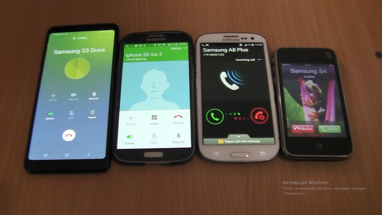 Over the Horizon Incoming call&Outgoing call at the Same Time Iphone 3G ios 3+Samsung A8 Plus+ S4+S3