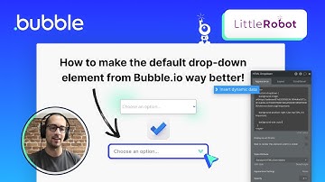 How to make the default drop-down element from Bubble.io ..way better!