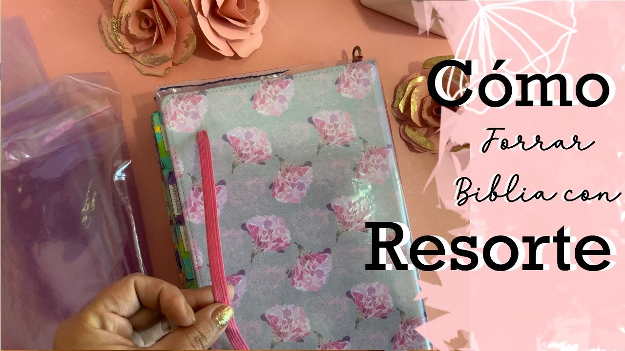 Cómo forrar Biblias con elástico/ Qué hacer con el elástico de mi Biblia