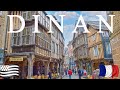 Dinan city walk walking tour  ville mdievalle en bretagne