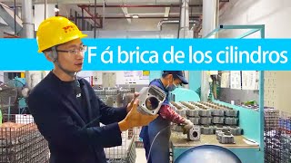 Fábrica de cilindros para motocicleta OEM de KAWASAKI, GENERAC, TVS -Visita a la fábrica en China