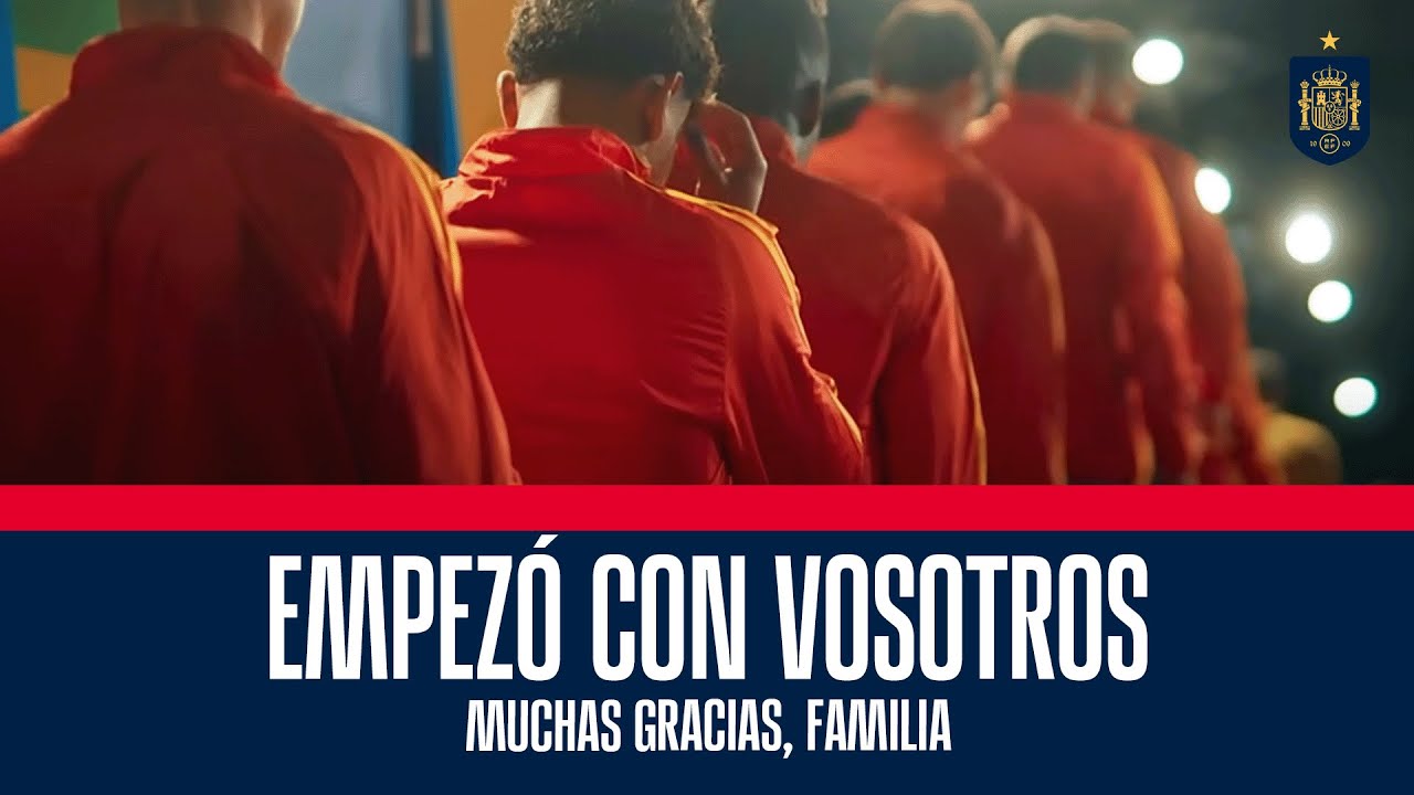 Todo empezó con vosotros y la voz de un campeón como Rafa Nadal. Gracias, FAMILIA | 🔴 SEFUTBOL