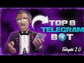 Top 8 Telegram Bots You Should Try Right Now 🤖 | Telegram Useful Bot 2023 🔥 | TrickyAbhi2.0