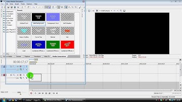 Sony Vegas 9.0 - Tip Tutorial When Underlining