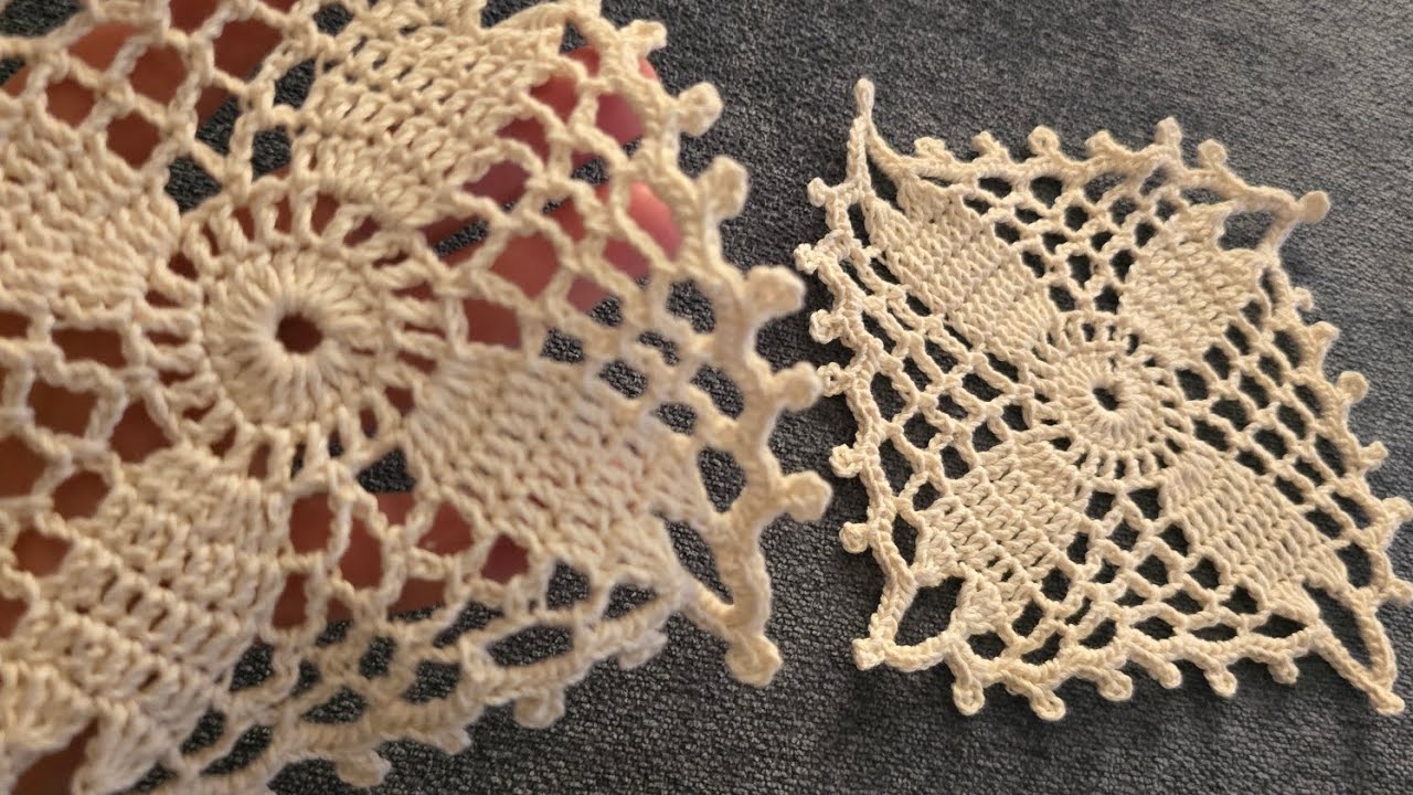 💫Amazing crochet motif pattern 🧶 runner ,Blouse,.How  Tutorial beginners .