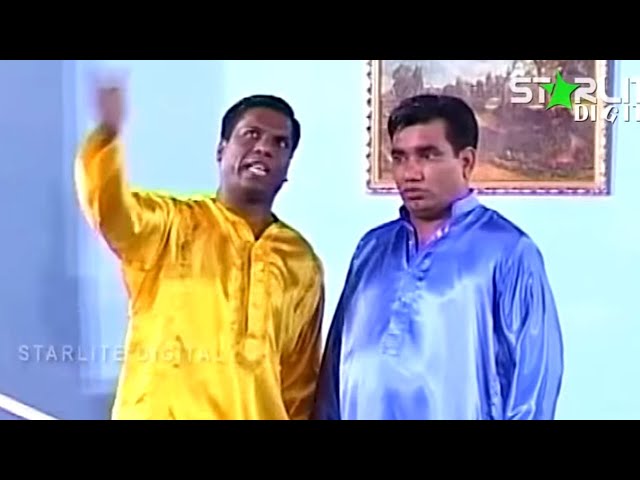 Nasir Chinyoti and Amanat Chan With Naseem Vicky Stage Drama Comedy Clip class=