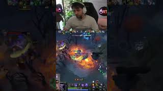 10 IQ CHRONOSPHERE WTF! #arteezy #dota2 #shorts