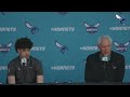 Hornets Press Conference | LaMelo Ball and General Manager Mitch Kupchak