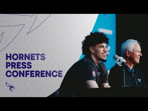 Hornets Press Conference | LaMelo Ball and General Manager Mitch Kupchak