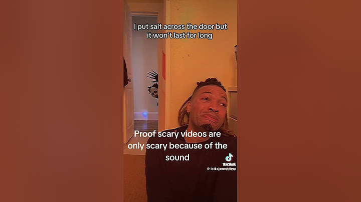 Proof that scary videos are only scary because of the sound #meme #scary