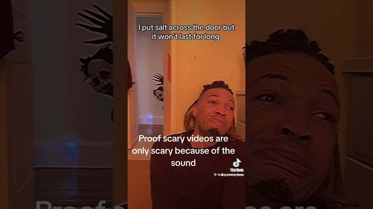 Proof That Scary Videos Are Only Because Of The Sound Meme