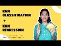 KNN classification & regression with Maths formulas explained in தமிழ் #machinelearning #datascience