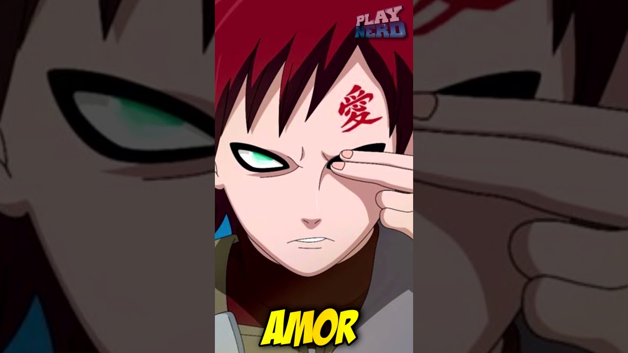 Naruto:QUAL É O SIGNIFICADO DA MARCA NA TESTA DE GAARA? 