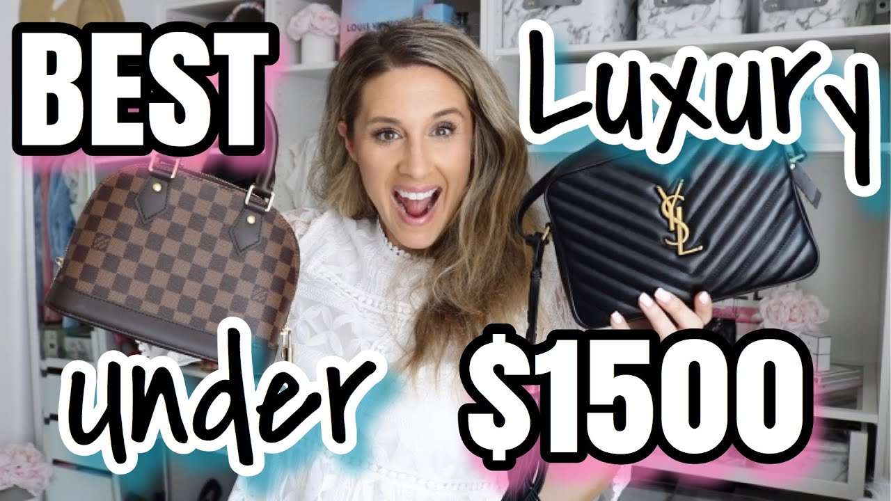 Best Luxury Bags Under $1500  Louis Vuitton, YSL, Prada, Gucci & More 