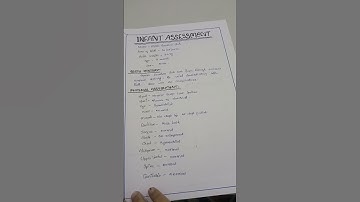 health assessment of infant