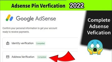 How to verify pin in google adsense 2022 Bangla tutorial _ adsense pin verification