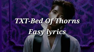 TXT-Bed Of Thorns Easy lyrics