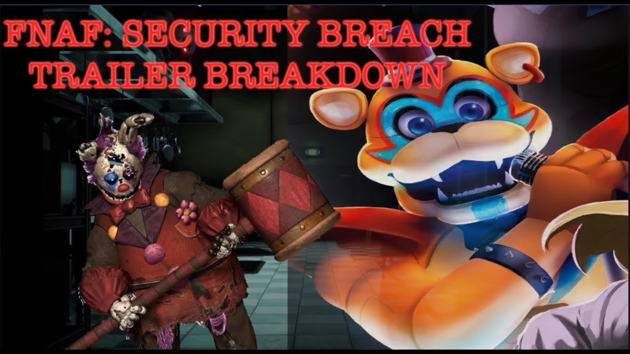Fnaf security breach calendar