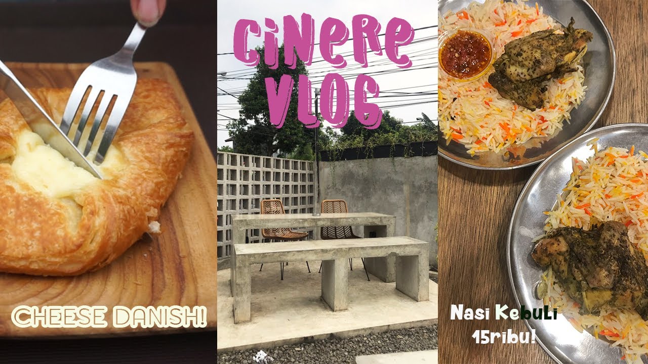 CINERE VLOG 🥐🍛 Instagramable Kopitagram, Nasi Kebuli MURAH cuma Rp15.000 (enaknya gak kaleng-kaleng)