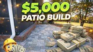 How to Build a $5,000 Paver Patio (For Less) (Start to Finish)