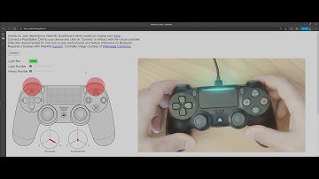 WebHID DualShock 4